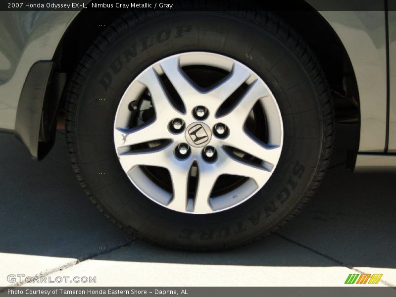 Nimbus Gray Metallic / Gray 2007 Honda Odyssey EX-L