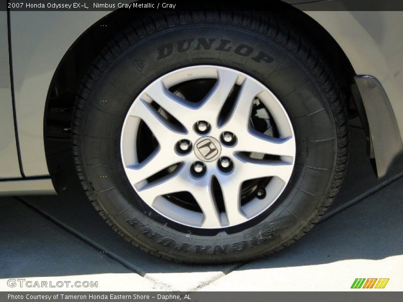 Nimbus Gray Metallic / Gray 2007 Honda Odyssey EX-L