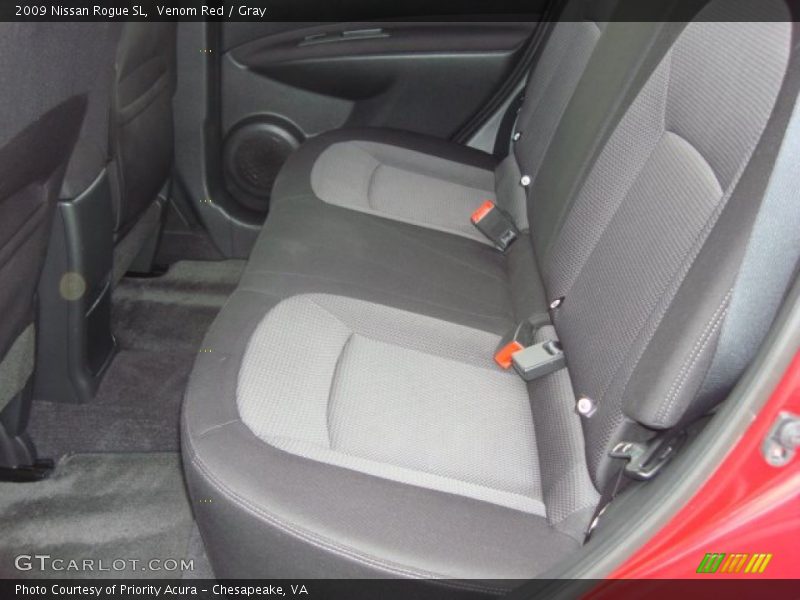 Venom Red / Gray 2009 Nissan Rogue SL