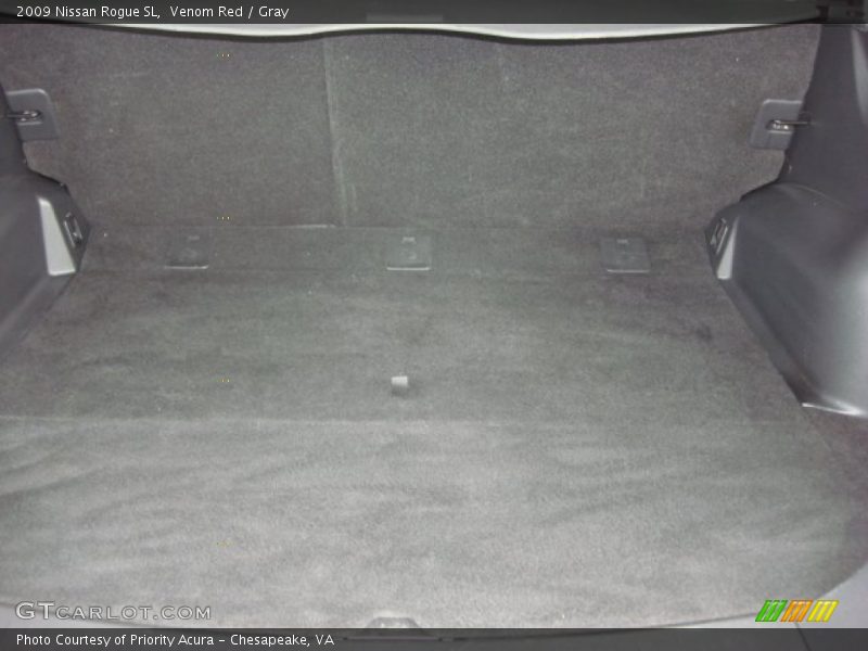 Venom Red / Gray 2009 Nissan Rogue SL