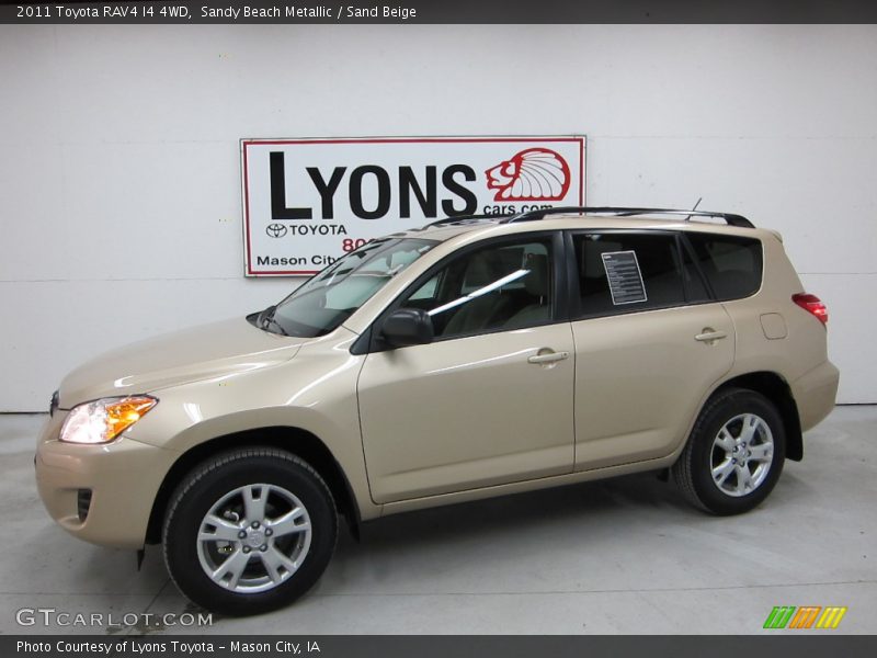 Sandy Beach Metallic / Sand Beige 2011 Toyota RAV4 I4 4WD