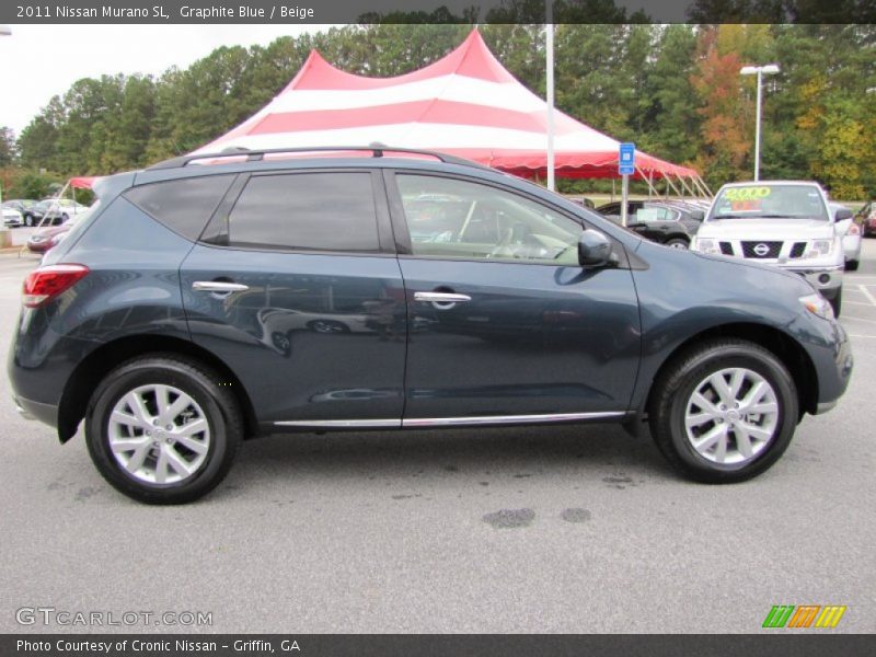 Graphite Blue / Beige 2011 Nissan Murano SL