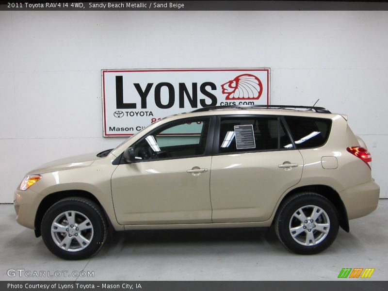 Sandy Beach Metallic / Sand Beige 2011 Toyota RAV4 I4 4WD