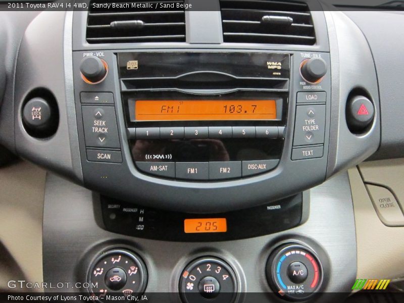 Sandy Beach Metallic / Sand Beige 2011 Toyota RAV4 I4 4WD
