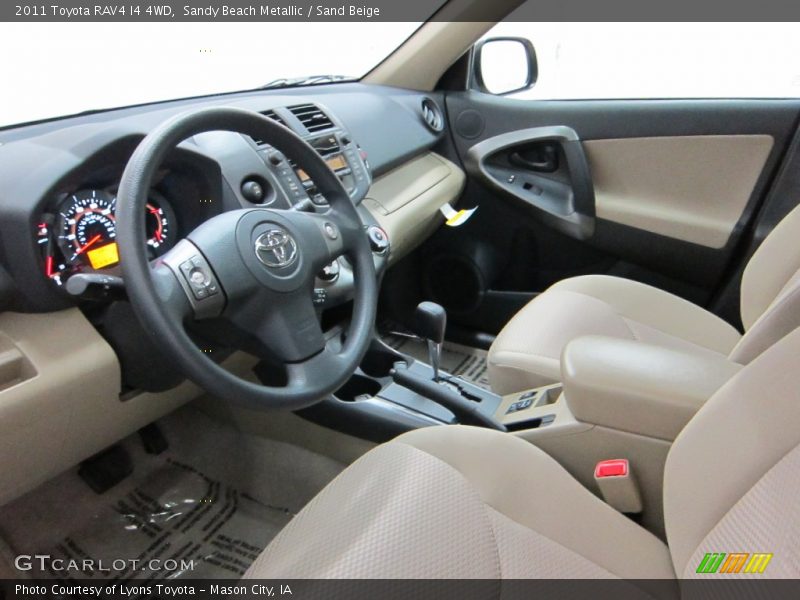 Sandy Beach Metallic / Sand Beige 2011 Toyota RAV4 I4 4WD