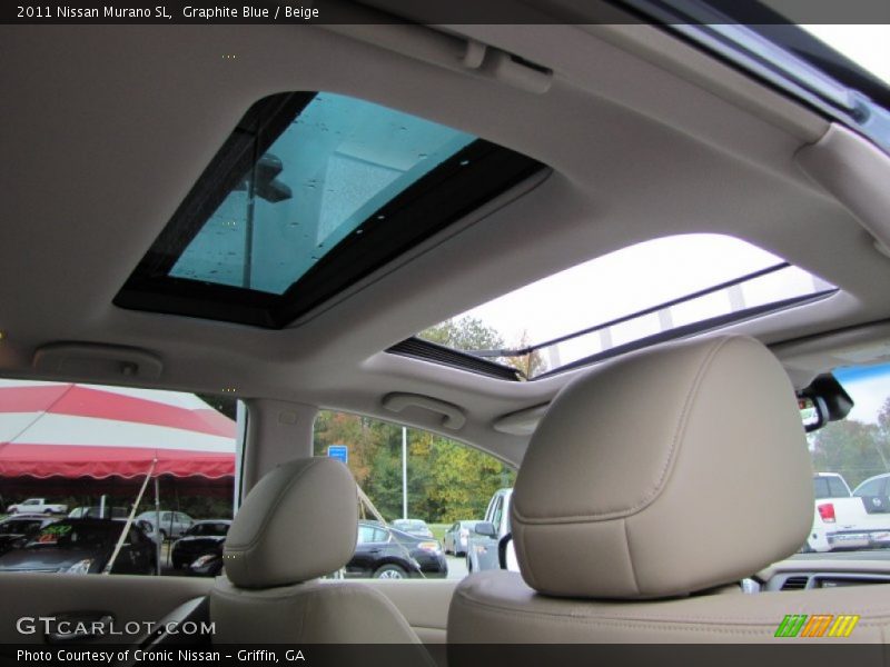 Graphite Blue / Beige 2011 Nissan Murano SL
