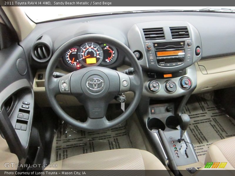 Sandy Beach Metallic / Sand Beige 2011 Toyota RAV4 I4 4WD