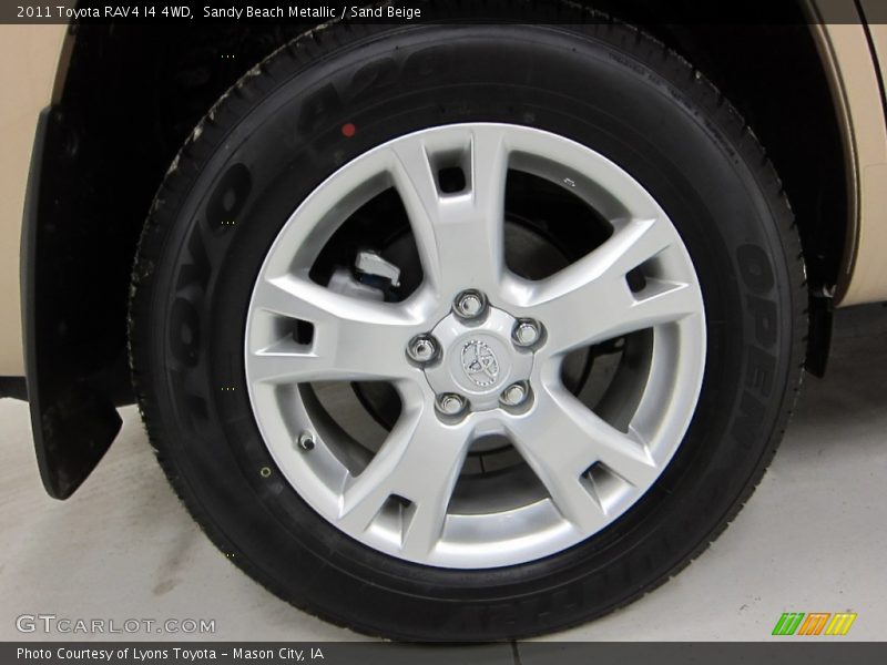 Sandy Beach Metallic / Sand Beige 2011 Toyota RAV4 I4 4WD
