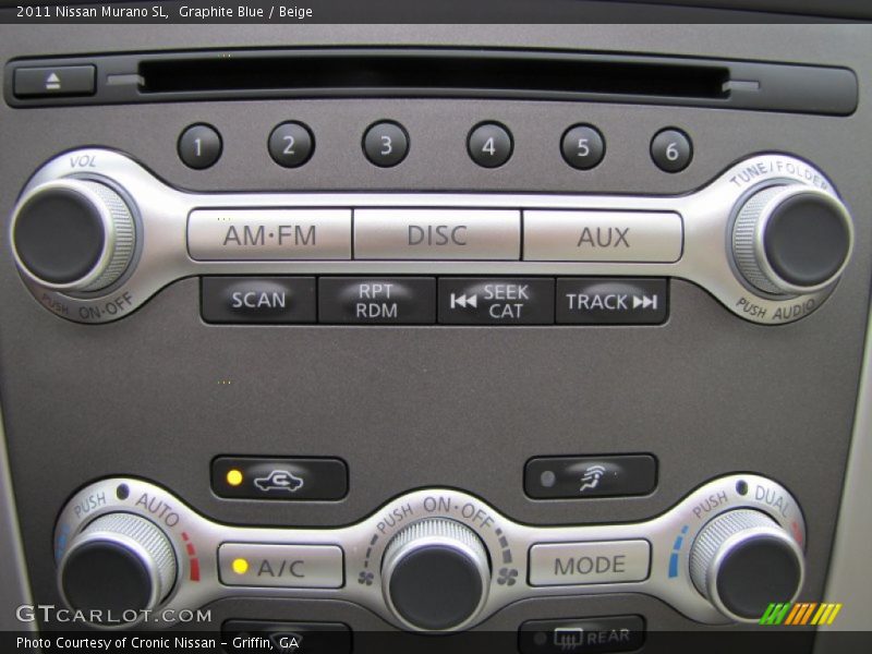 Graphite Blue / Beige 2011 Nissan Murano SL