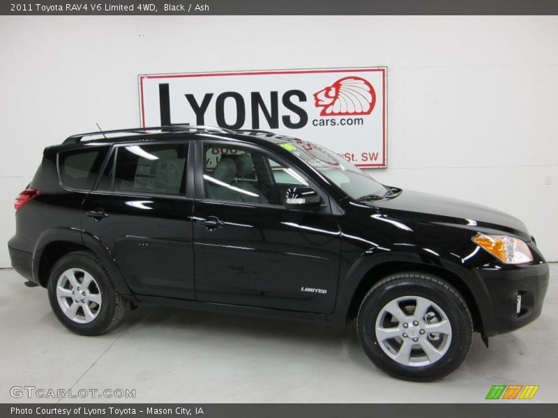 Black / Ash 2011 Toyota RAV4 V6 Limited 4WD