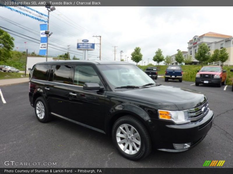 Tuxedo Black / Charcoal Black 2010 Ford Flex SEL AWD
