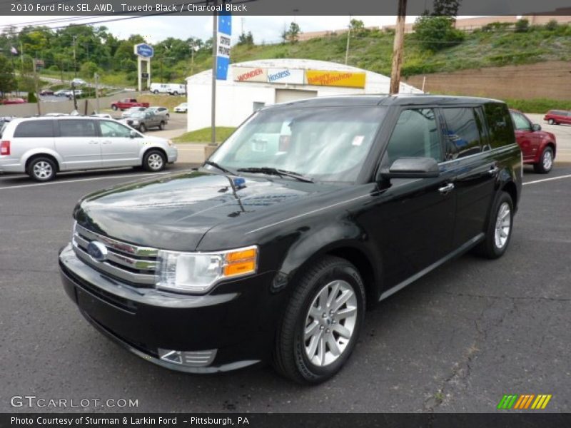 Tuxedo Black / Charcoal Black 2010 Ford Flex SEL AWD