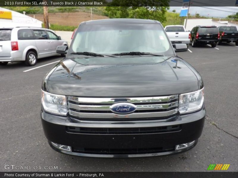 Tuxedo Black / Charcoal Black 2010 Ford Flex SEL AWD