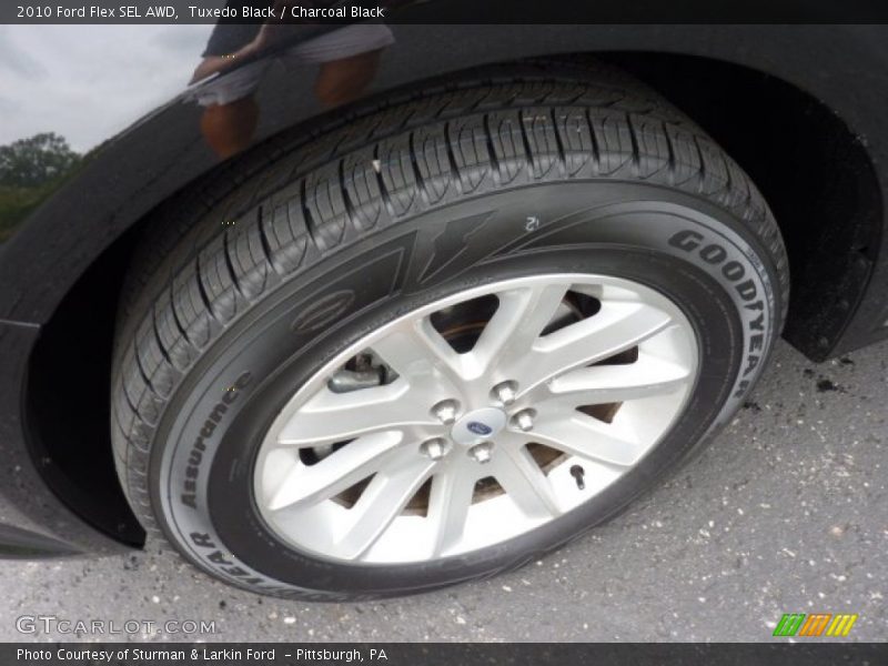 Tuxedo Black / Charcoal Black 2010 Ford Flex SEL AWD