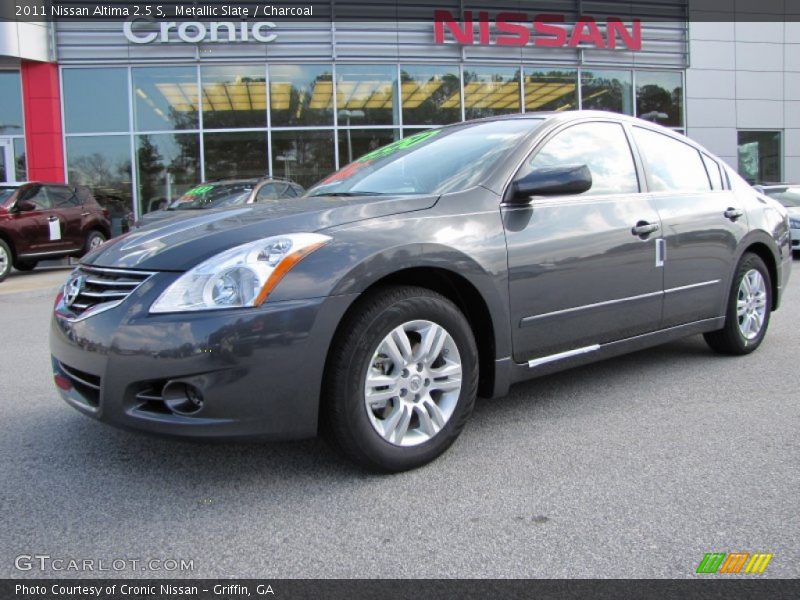 Metallic Slate / Charcoal 2011 Nissan Altima 2.5 S