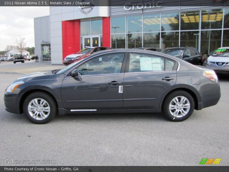 Metallic Slate / Charcoal 2011 Nissan Altima 2.5 S