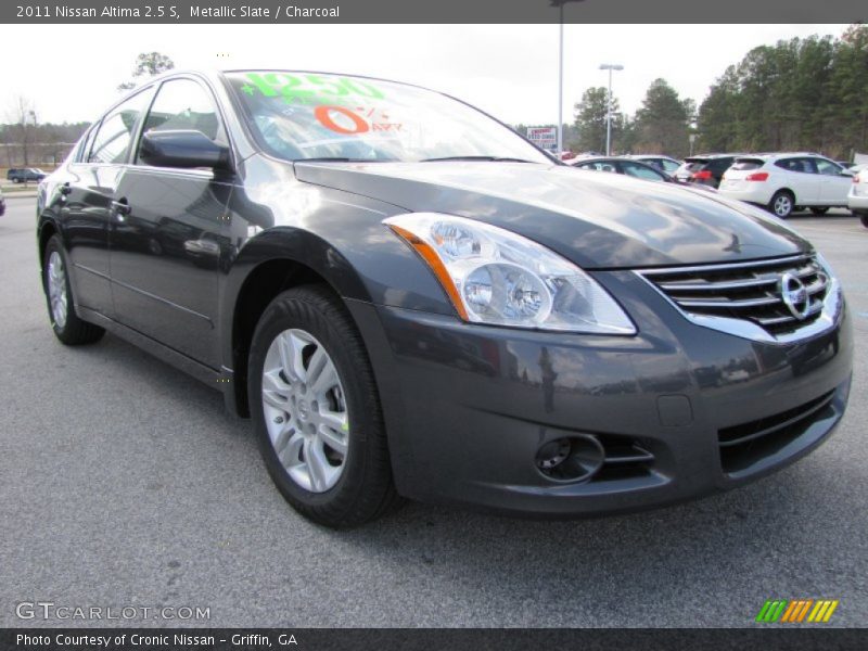 Metallic Slate / Charcoal 2011 Nissan Altima 2.5 S