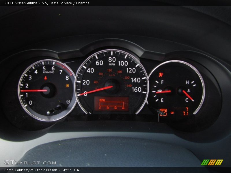 Metallic Slate / Charcoal 2011 Nissan Altima 2.5 S