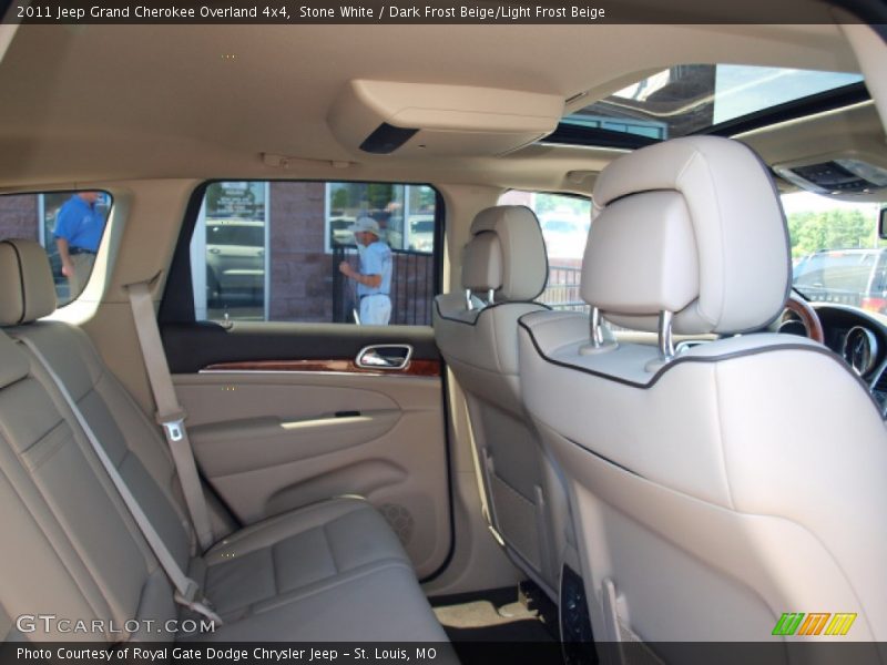 Stone White / Dark Frost Beige/Light Frost Beige 2011 Jeep Grand Cherokee Overland 4x4