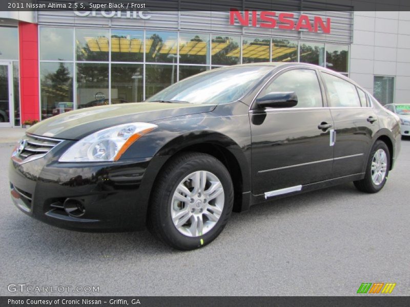 Super Black / Frost 2011 Nissan Altima 2.5 S