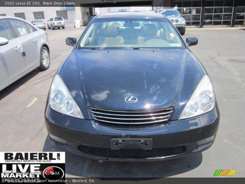 Black Onyx / Ivory 2003 Lexus ES 300