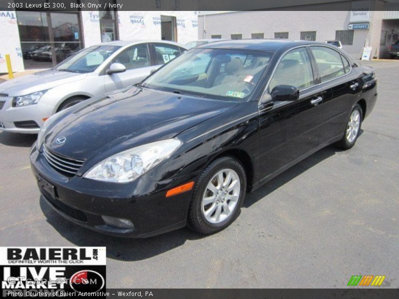 Black Onyx / Ivory 2003 Lexus ES 300
