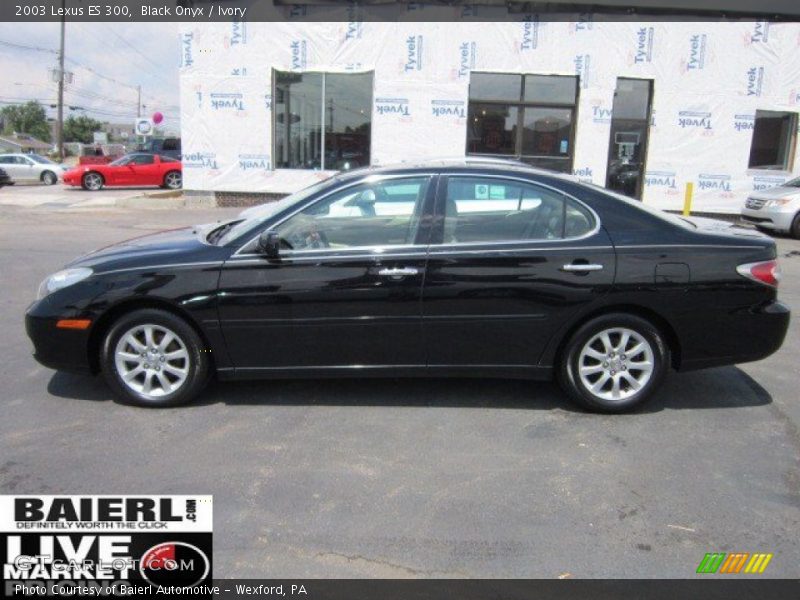 Black Onyx / Ivory 2003 Lexus ES 300