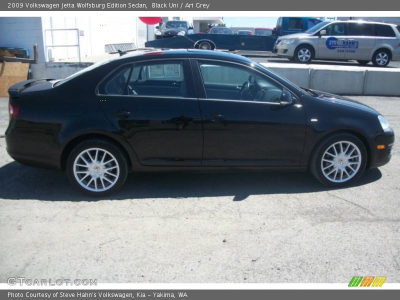 Black Uni / Art Grey 2009 Volkswagen Jetta Wolfsburg Edition Sedan