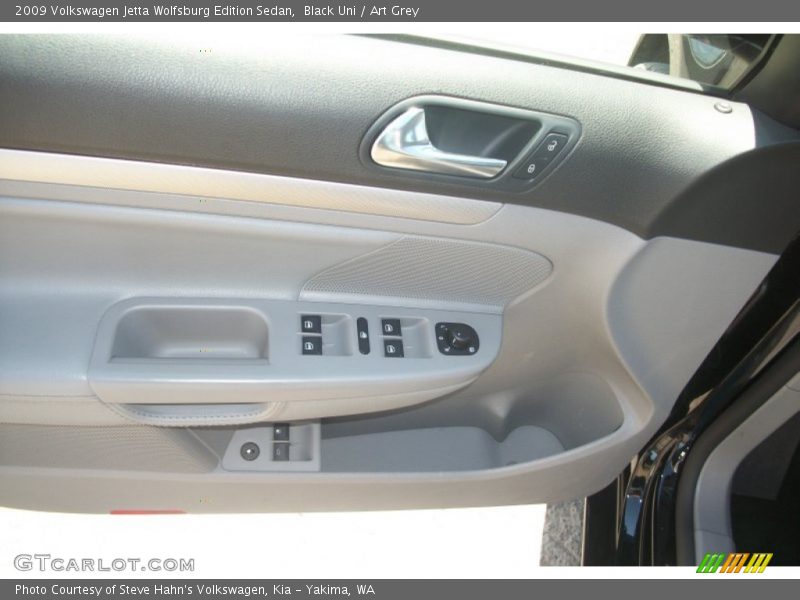 Black Uni / Art Grey 2009 Volkswagen Jetta Wolfsburg Edition Sedan