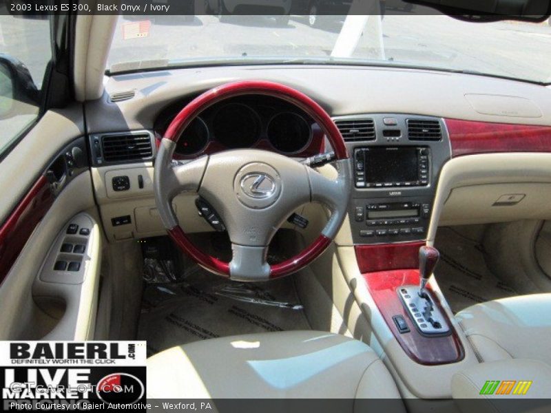 Black Onyx / Ivory 2003 Lexus ES 300