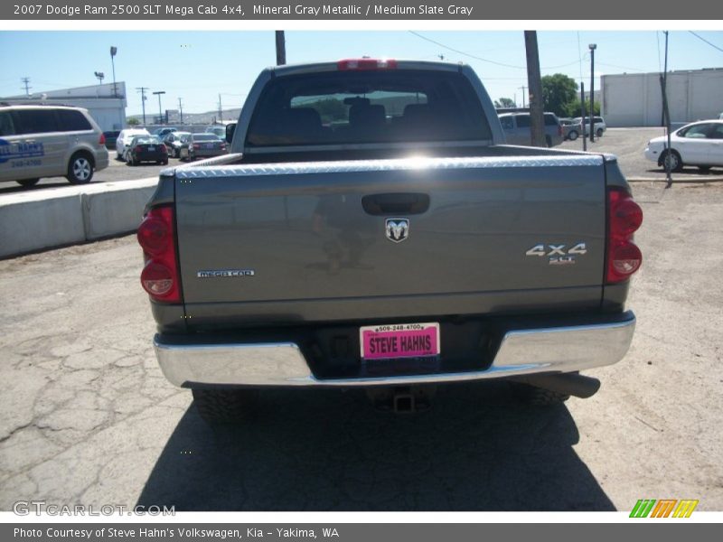 Mineral Gray Metallic / Medium Slate Gray 2007 Dodge Ram 2500 SLT Mega Cab 4x4