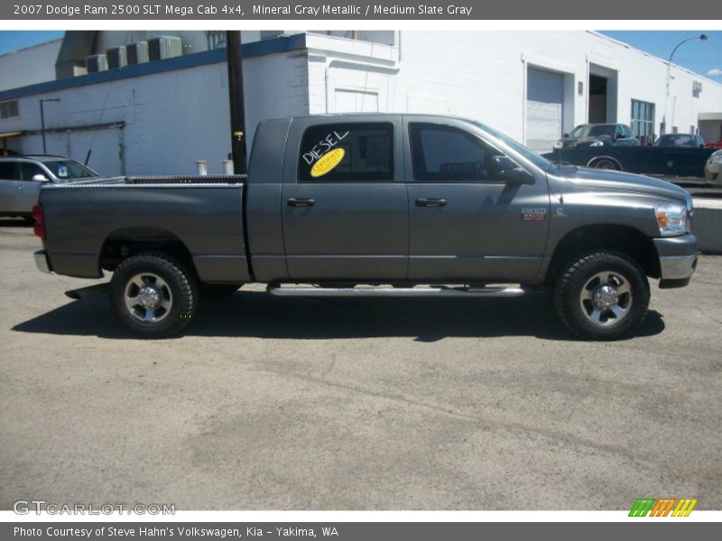 Mineral Gray Metallic / Medium Slate Gray 2007 Dodge Ram 2500 SLT Mega Cab 4x4