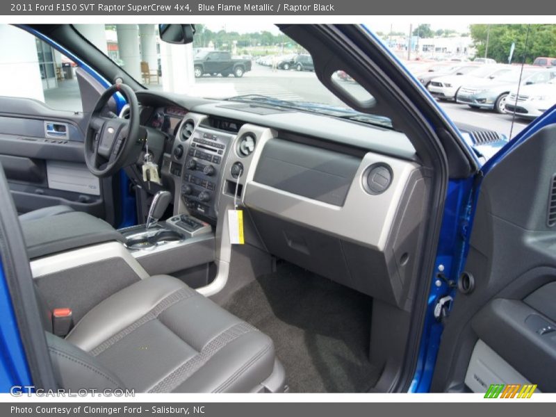 Blue Flame Metallic / Raptor Black 2011 Ford F150 SVT Raptor SuperCrew 4x4