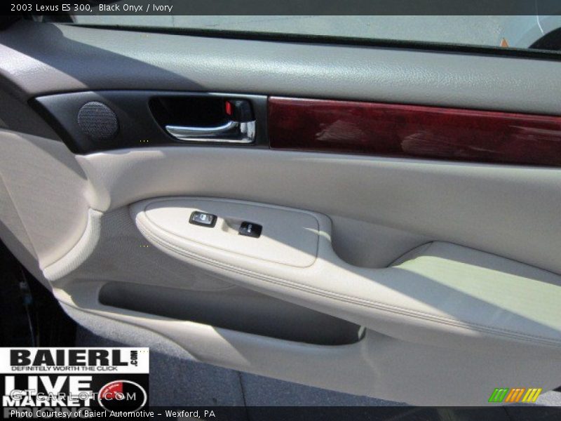Black Onyx / Ivory 2003 Lexus ES 300
