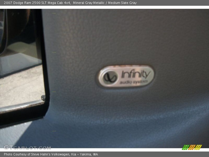 Mineral Gray Metallic / Medium Slate Gray 2007 Dodge Ram 2500 SLT Mega Cab 4x4