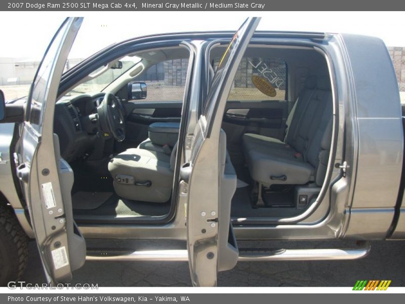 Mineral Gray Metallic / Medium Slate Gray 2007 Dodge Ram 2500 SLT Mega Cab 4x4