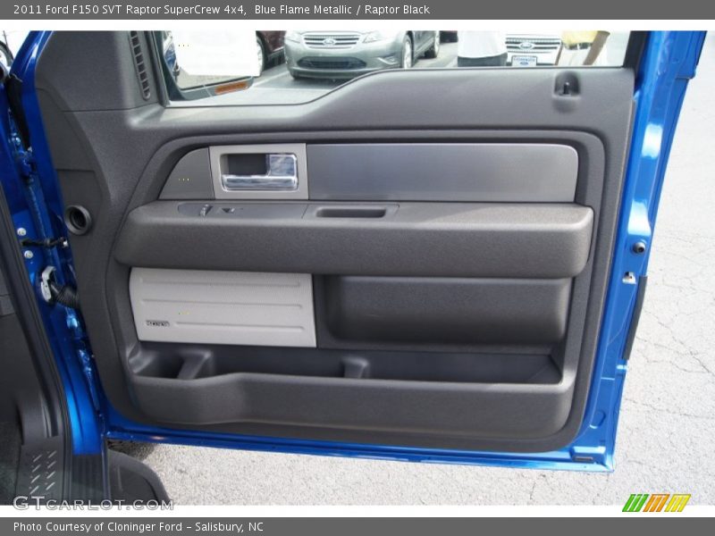 Blue Flame Metallic / Raptor Black 2011 Ford F150 SVT Raptor SuperCrew 4x4