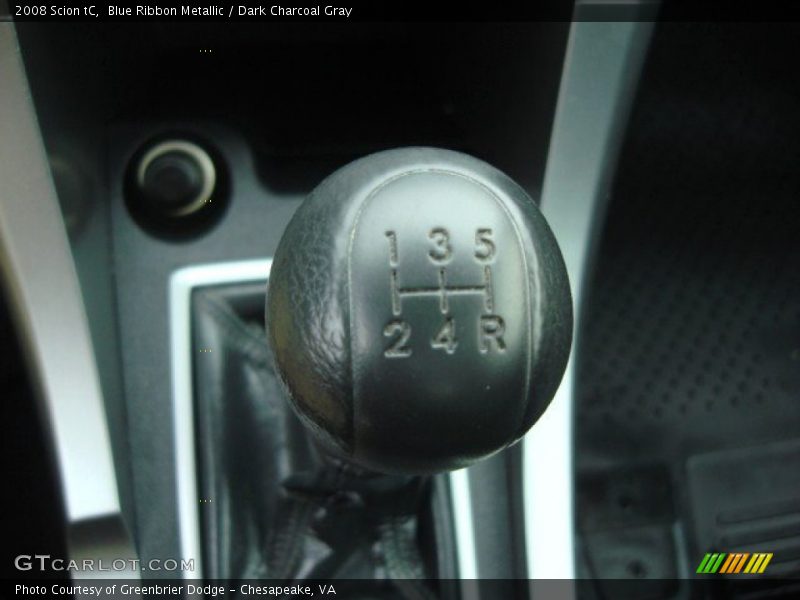 Blue Ribbon Metallic / Dark Charcoal Gray 2008 Scion tC