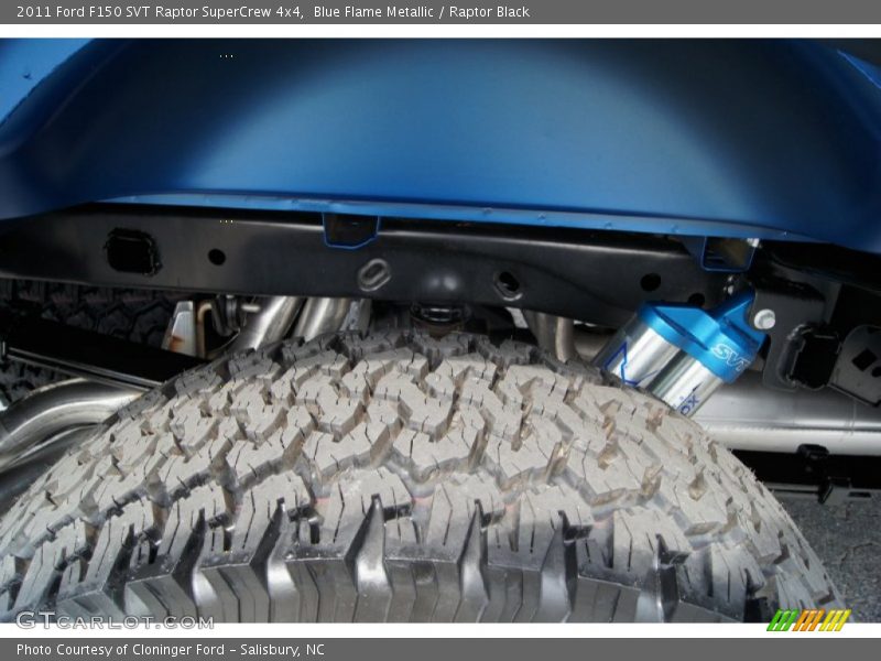 Blue Flame Metallic / Raptor Black 2011 Ford F150 SVT Raptor SuperCrew 4x4