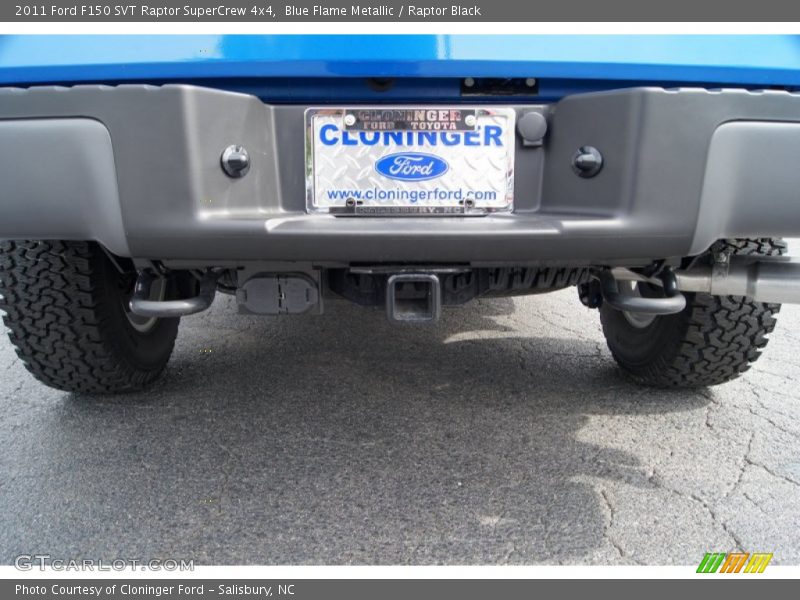 Blue Flame Metallic / Raptor Black 2011 Ford F150 SVT Raptor SuperCrew 4x4