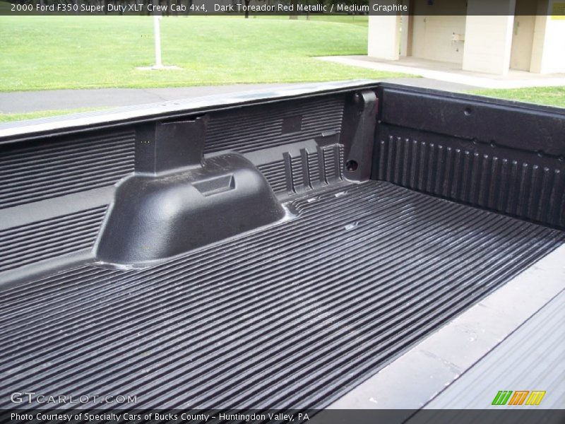 Dark Toreador Red Metallic / Medium Graphite 2000 Ford F350 Super Duty XLT Crew Cab 4x4