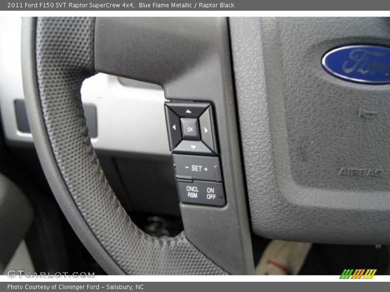Blue Flame Metallic / Raptor Black 2011 Ford F150 SVT Raptor SuperCrew 4x4