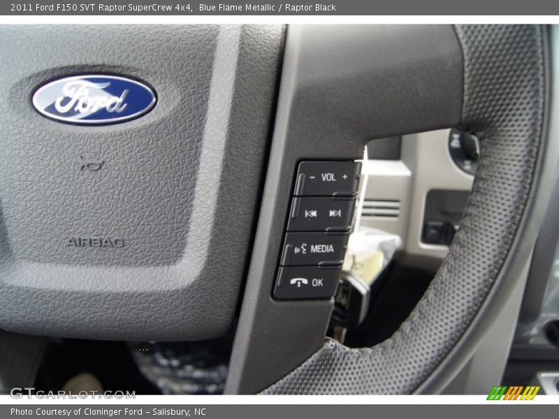 Blue Flame Metallic / Raptor Black 2011 Ford F150 SVT Raptor SuperCrew 4x4