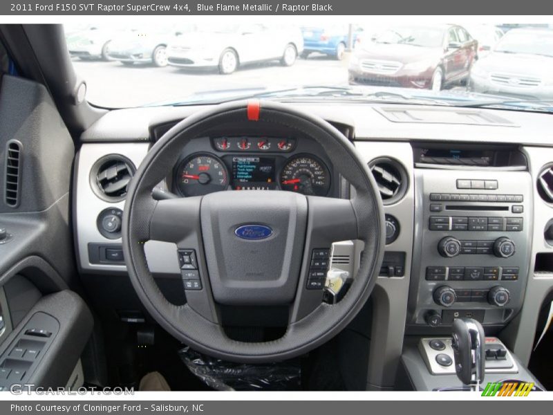 Blue Flame Metallic / Raptor Black 2011 Ford F150 SVT Raptor SuperCrew 4x4