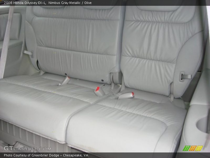 Nimbus Gray Metallic / Olive 2008 Honda Odyssey EX-L