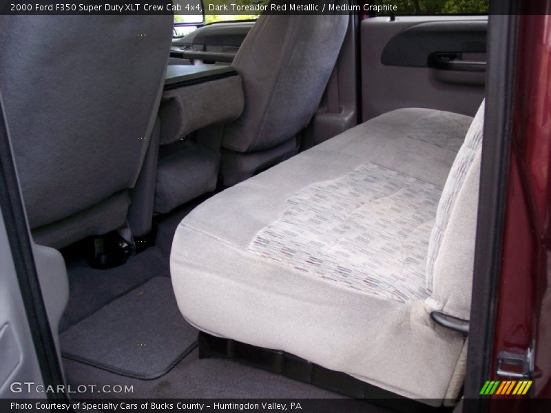  2000 F350 Super Duty XLT Crew Cab 4x4 Medium Graphite Interior