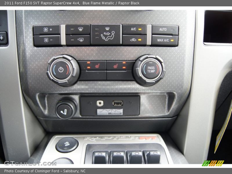 Blue Flame Metallic / Raptor Black 2011 Ford F150 SVT Raptor SuperCrew 4x4