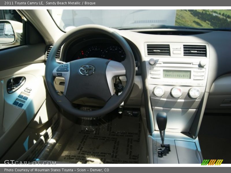 Sandy Beach Metallic / Bisque 2011 Toyota Camry LE