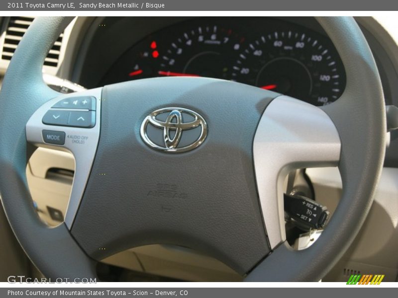 Sandy Beach Metallic / Bisque 2011 Toyota Camry LE