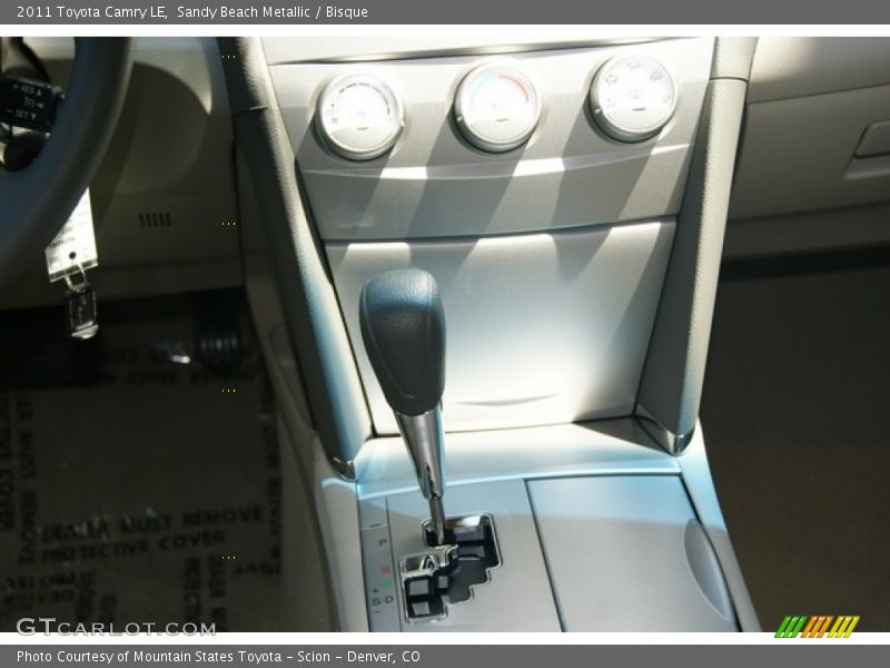 Sandy Beach Metallic / Bisque 2011 Toyota Camry LE